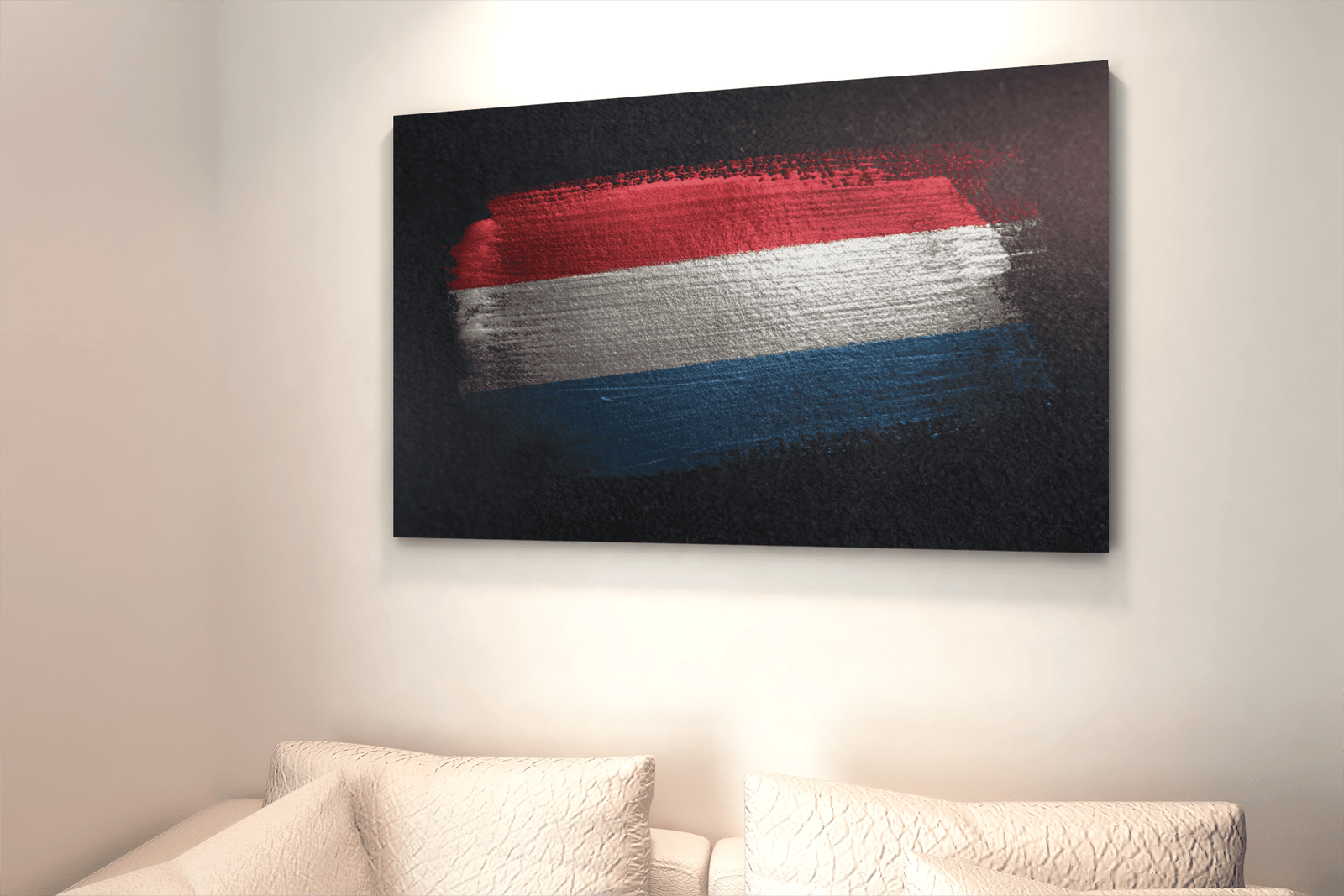 ALIVA 1222 vlag nederland canvas schilderij a