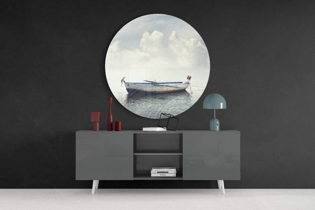 Marine Glasschilderij
