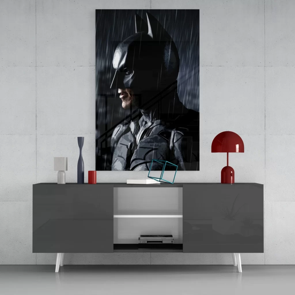 Batman Glasschilderij