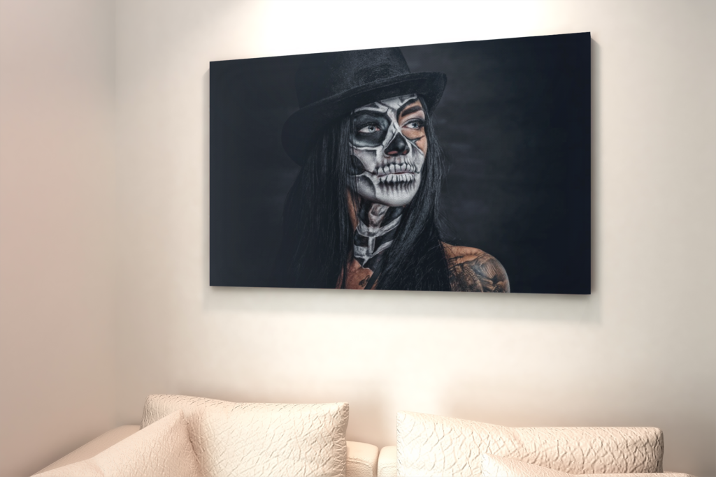 ALIVA 1143 tatoeages vrouw canvas schilderij c