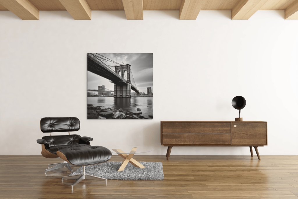 OEFE 1002 manhattan brug canvas schilderij d
