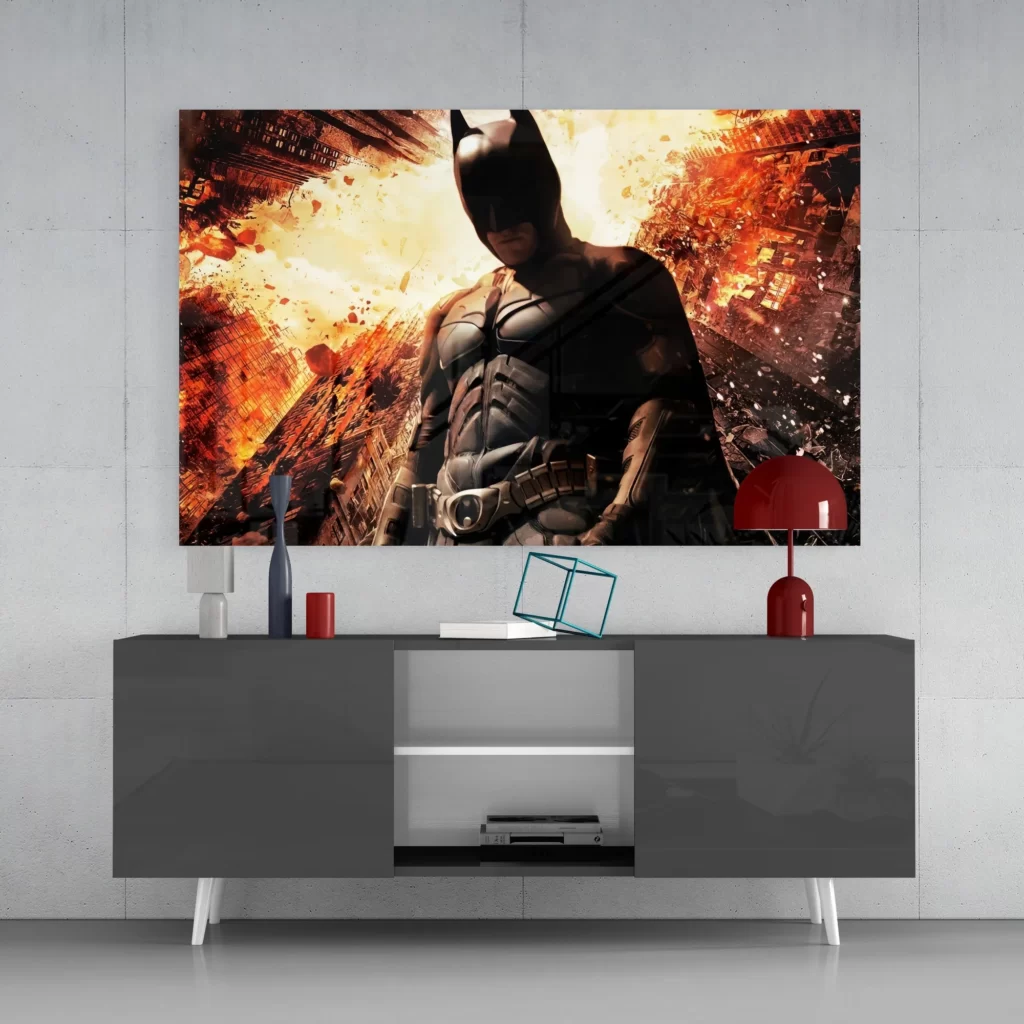 batman and gotham glasschilderij trendex global CAM 9068