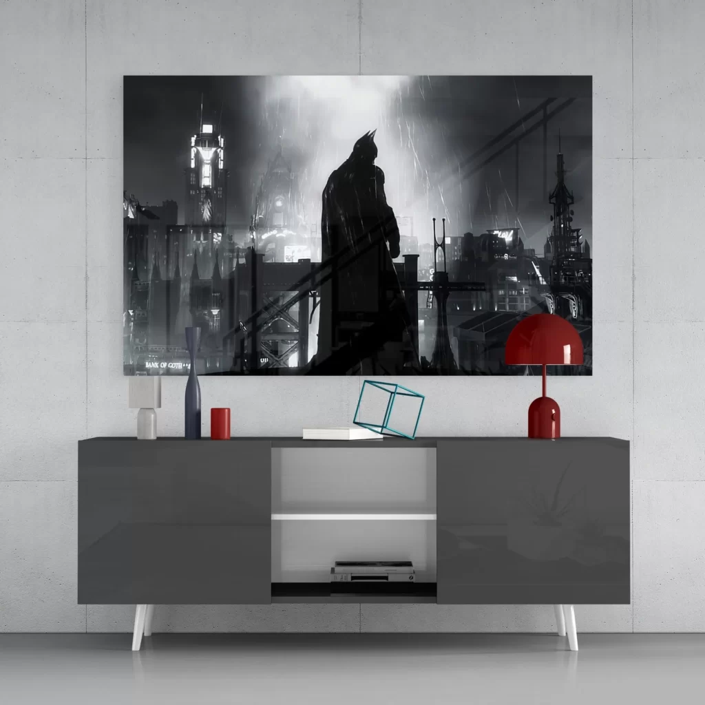 batman tempered glasschilderij trendex global ZDY 1015