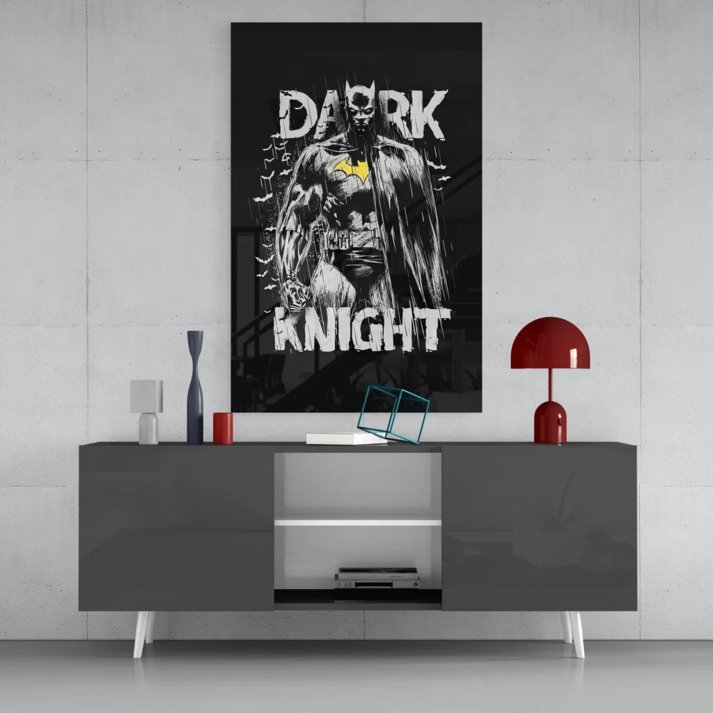 dark knight batman glasschilderij trendex global ZDY 1044