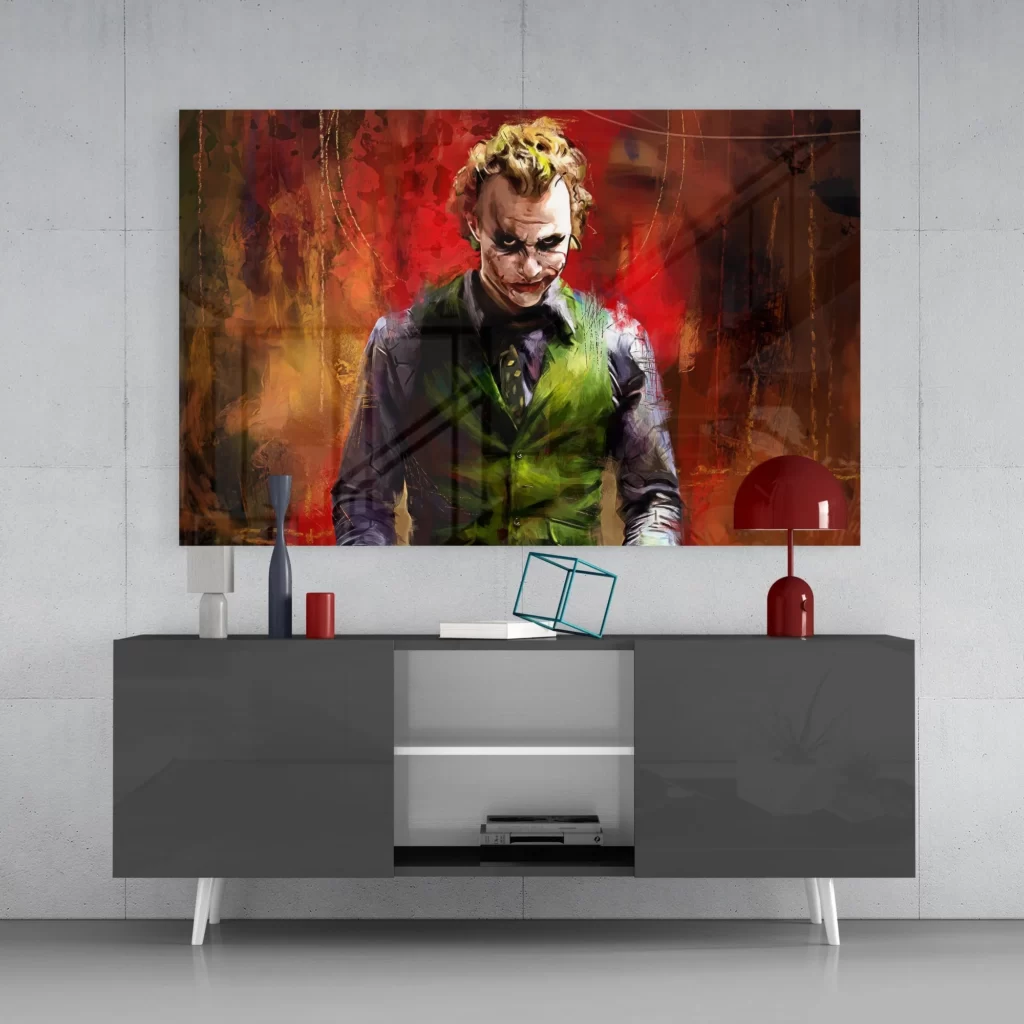 glasschilderij the joker ZDY 1002
