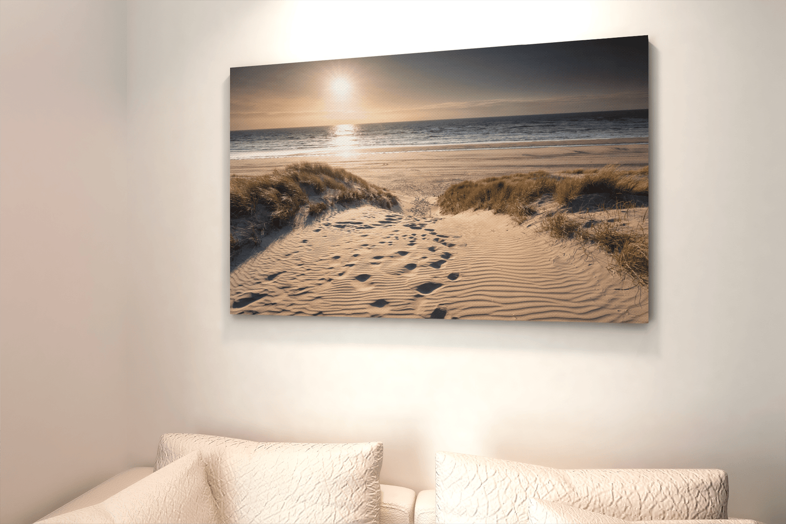 ALIVA 1168 zonsondergang canvas schilderij c