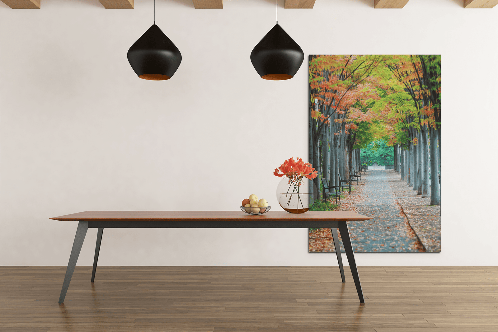 ALIVA 1202 landschap herfst canvas schilderij rechthoek c min