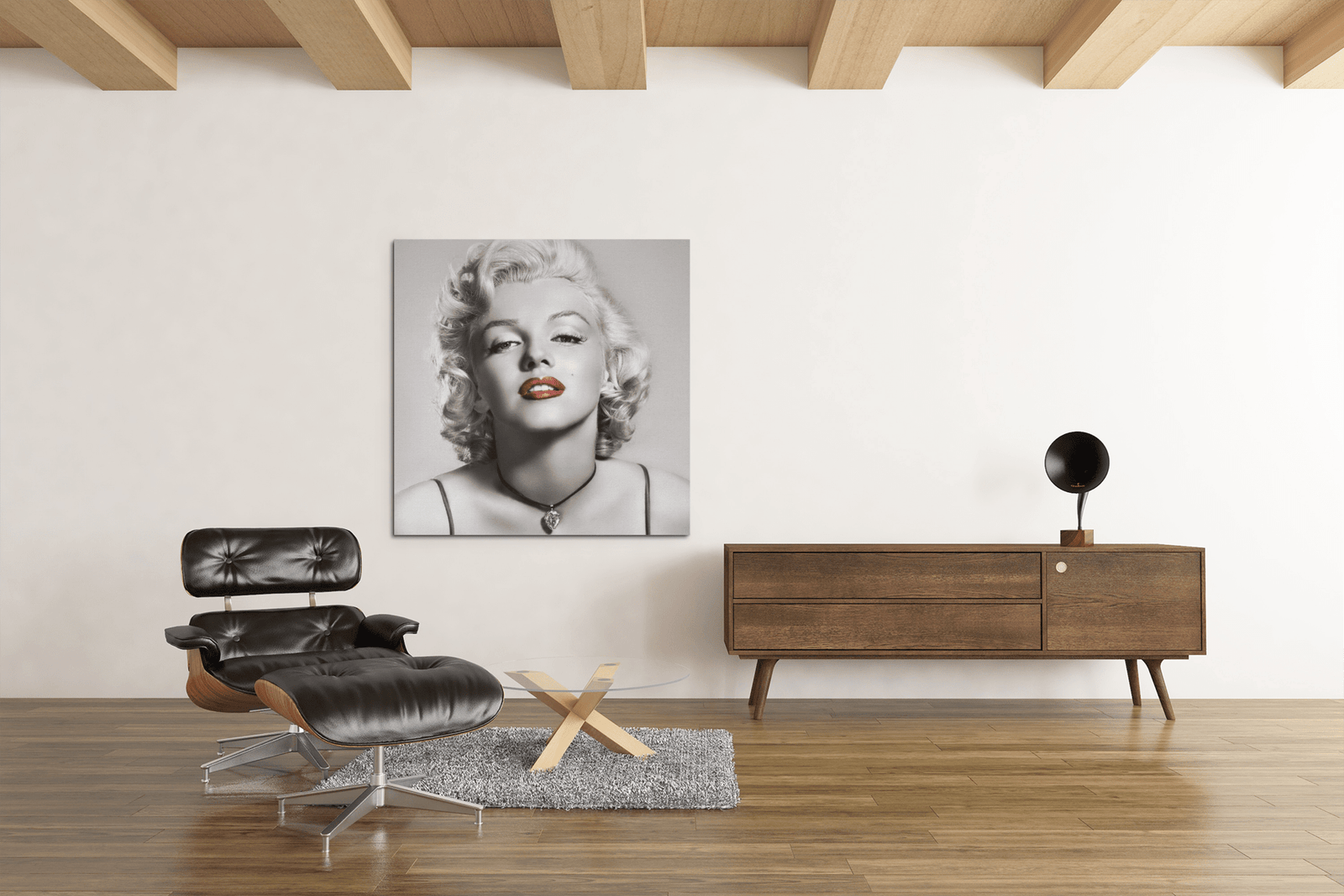 OEFE 1093 marilyn monroe canvas schilderij c