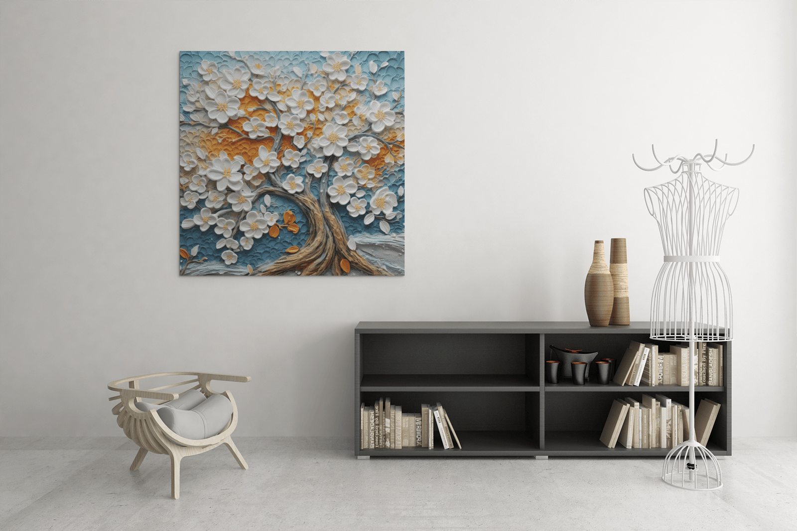 OEFE 1122 levensboom canvas schilderij a