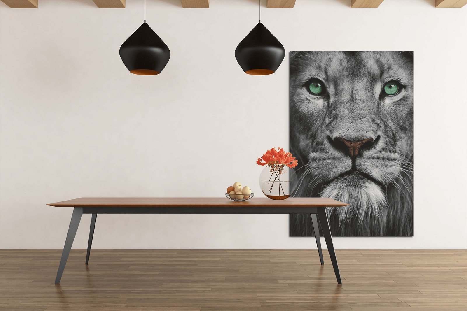 ALIVA 1228 cancas schilderij wilde dieren leeuw d