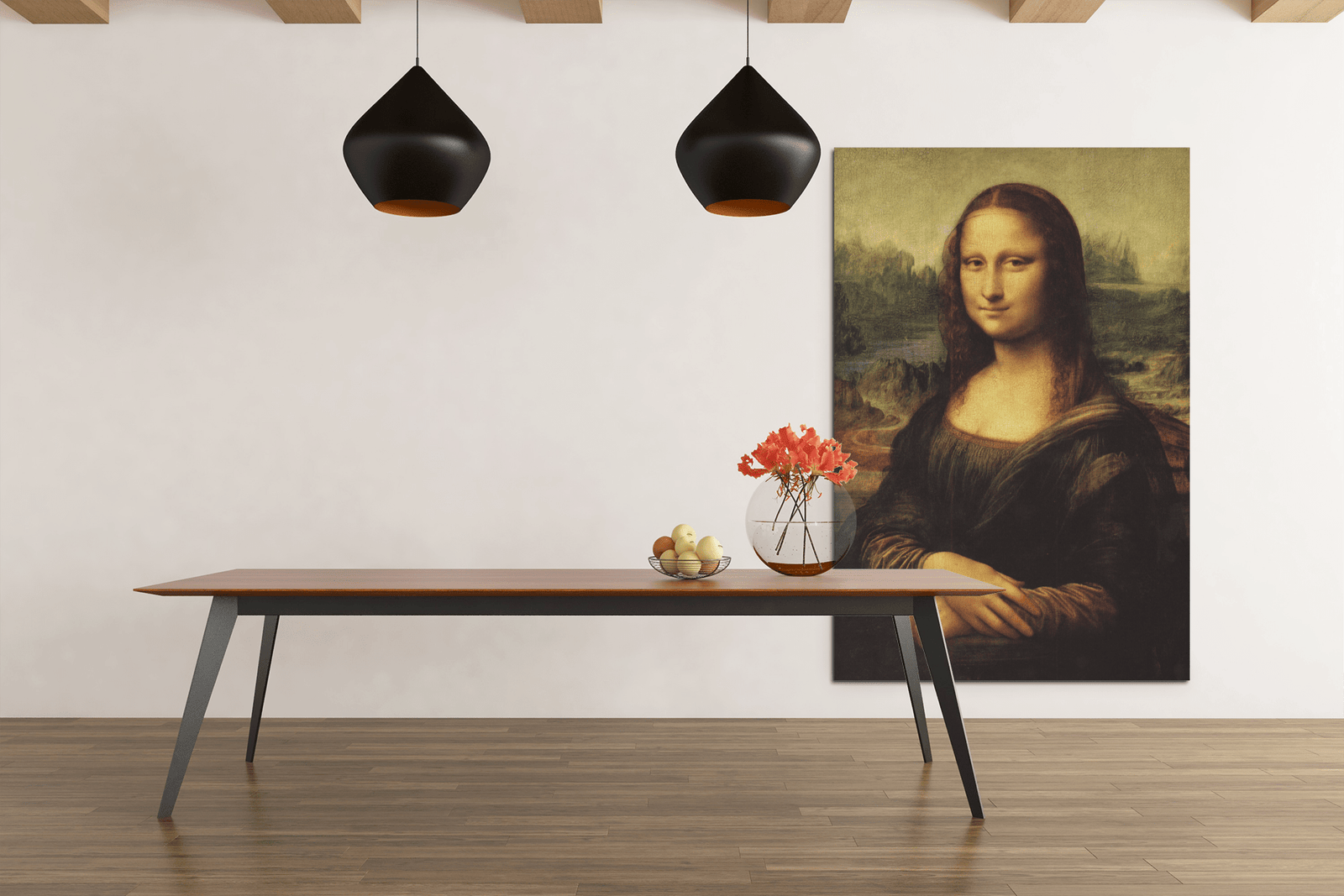 ALIVA 1231 mona lisa canvas schilderij d