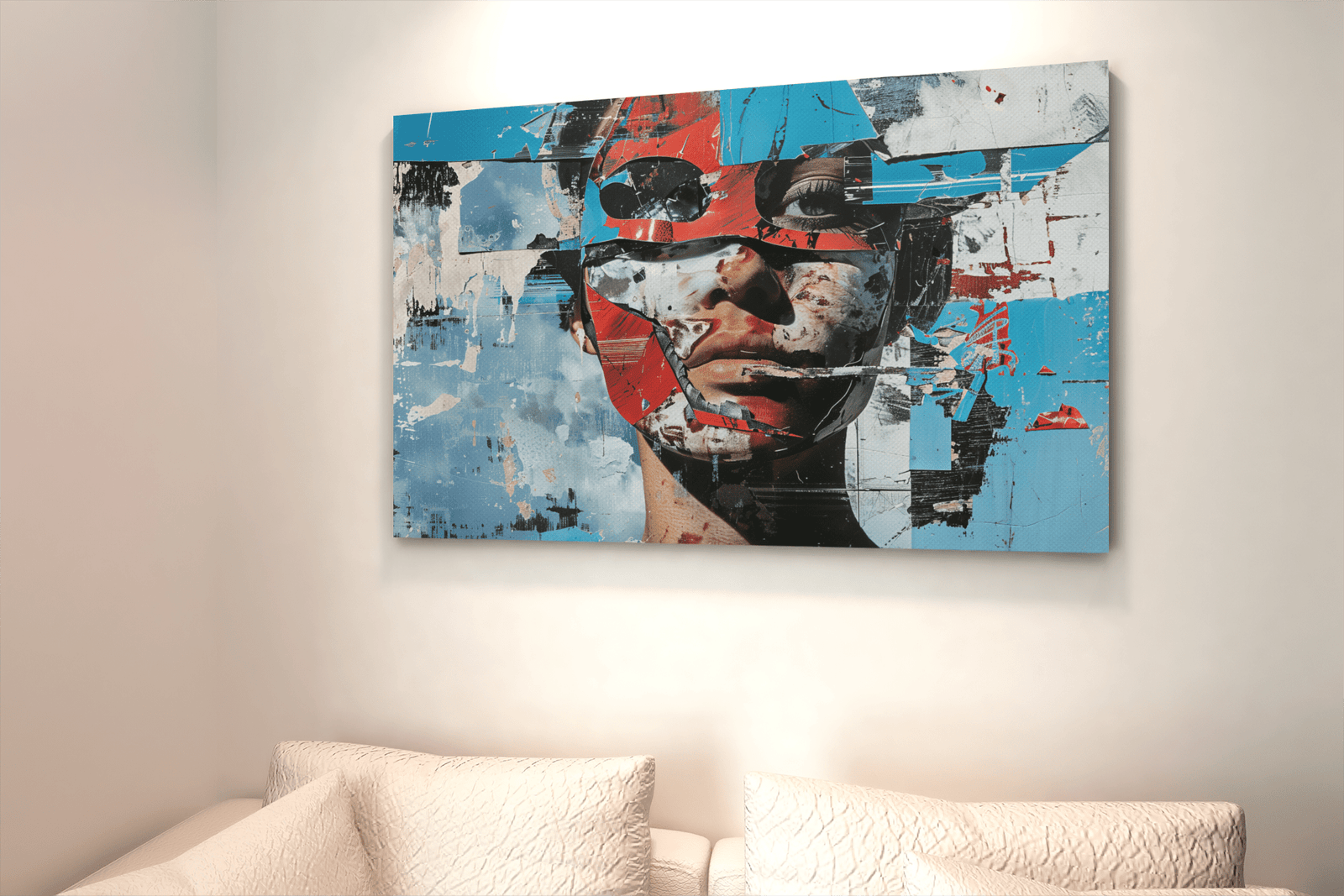 ALIVA 1251 abstract vrouw canvas schilderij d