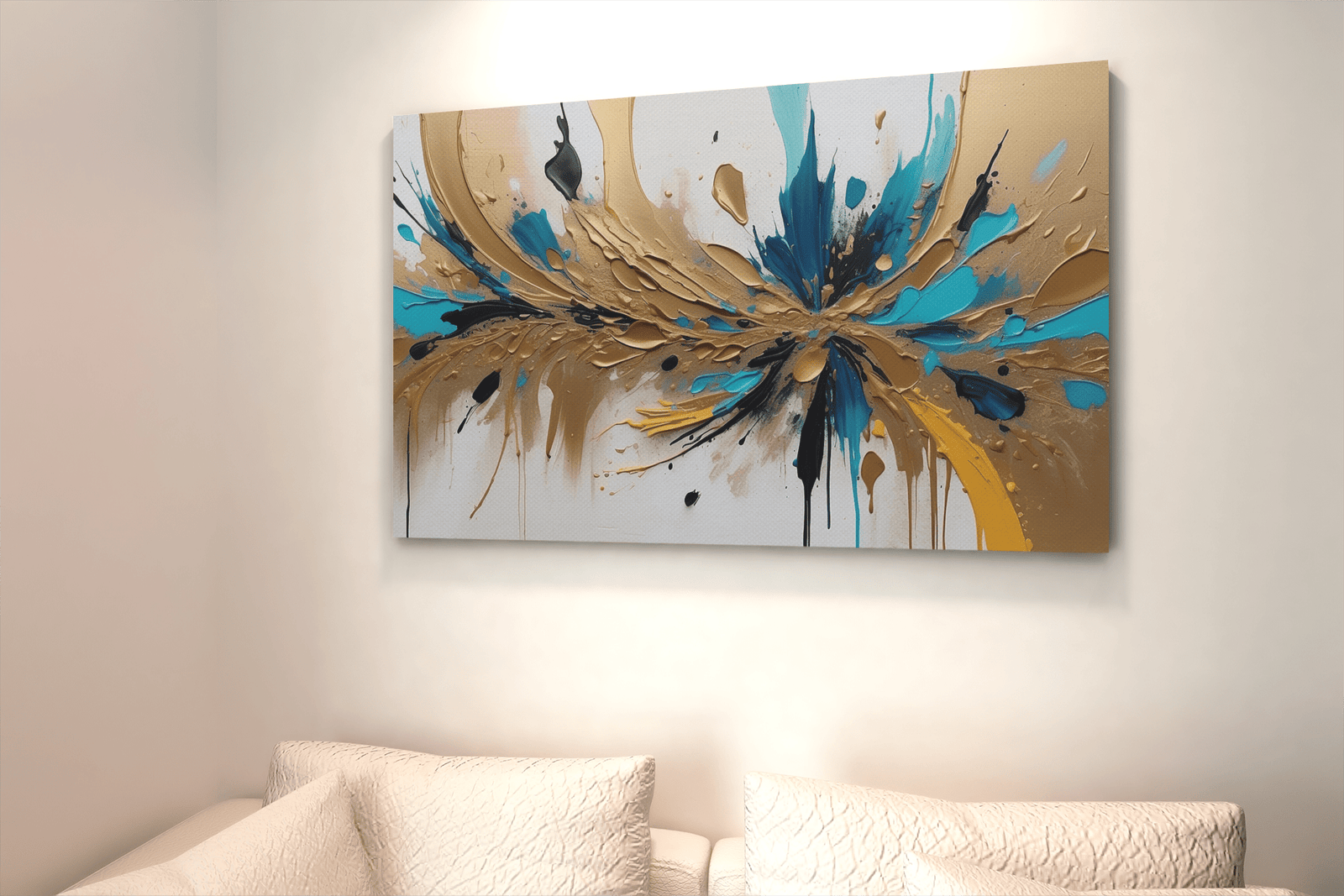 ALIVA 1252 abstract kunst canvas schilderij b