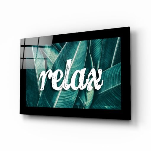 Relax | Deep Glasschilderij