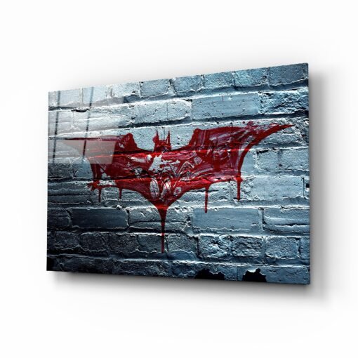 Batman | Graffiti | Glasschilderij