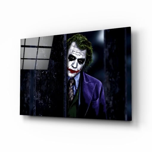 The Joker | Glasschilderij