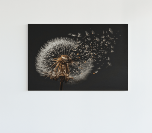 ALIVA 1069 paardenbloem canvas schilderij min