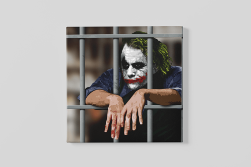 OEFE 1148 the joker canvas schilderij