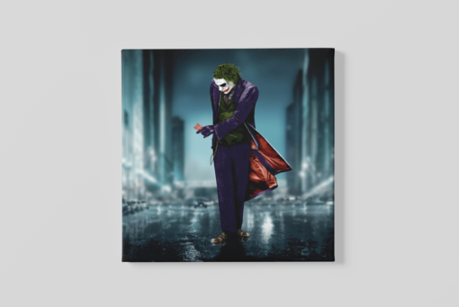 OEFE 1150 the joker canvas schilderij