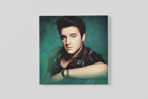 OEFE 1187 elvis presley canvas schilderij