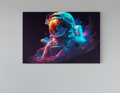 ALIVA 1302 astronaut canvas schilderij