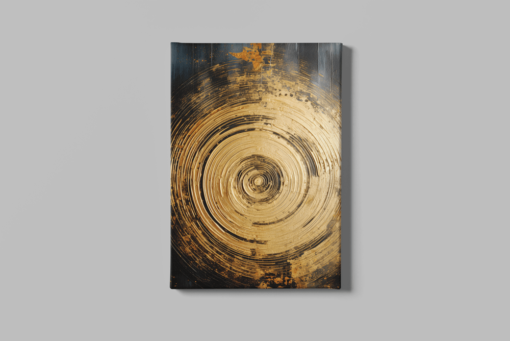 ALIVA 1333 gouden werveling canvas schilderij min