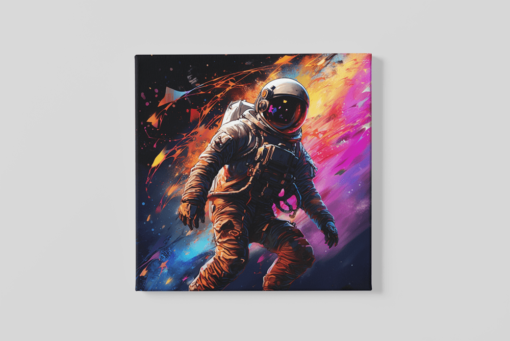 OEFE 1127 astronaut canvas schilderij a