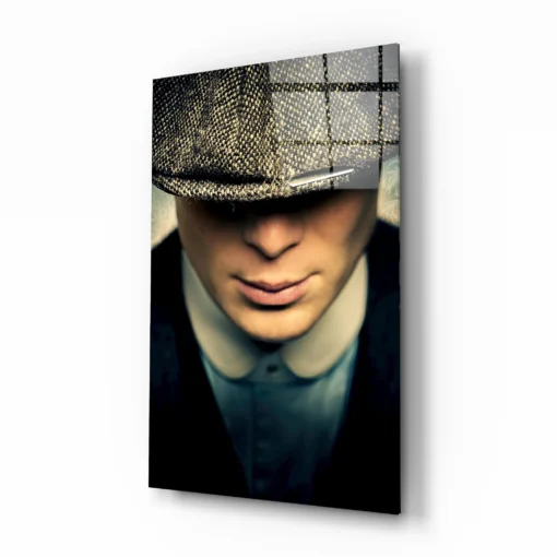 ZDY 1017 b peaky blinders thomas shelby glasschilderij