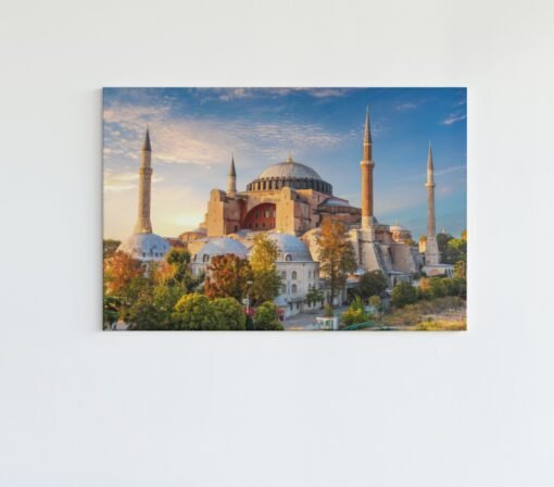 ALIVA 1433 hagia sophia moskee ayasofya canvas schilderij